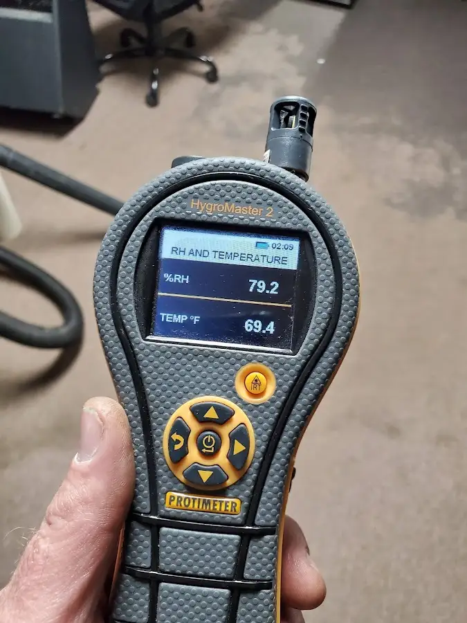 Moisture meter humidity assessment for Mold Remediation & Removal in Pocatello
